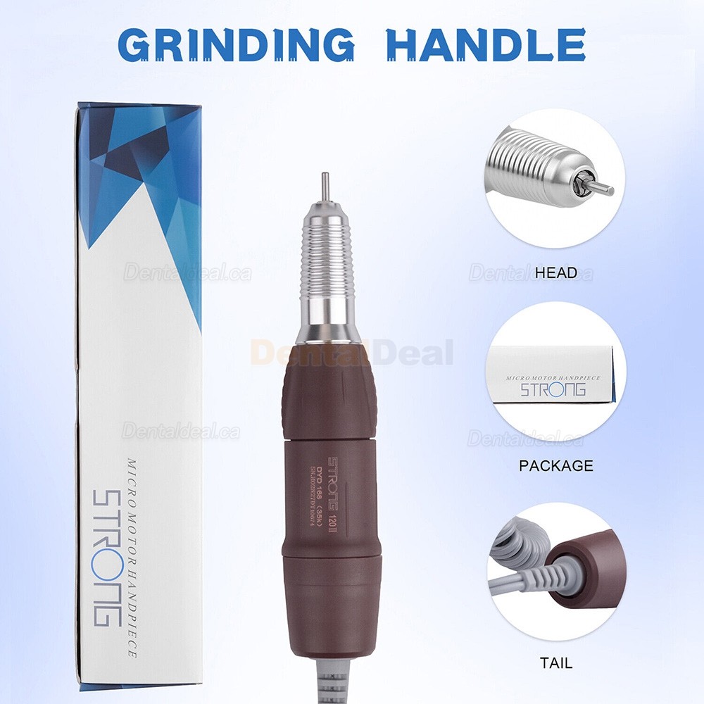 STRONG 120 Dental Lab Micro Motor Handpiece 35000RPM 2.35mm